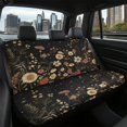 thumbnail image 7 of CHAQLIN Flower Non-Slip Car Back Seat Covers for Interior Auto, Dustproof Car Seat Covers Back Seat Stretch Rear Bench Seat Cover, 7 of 7