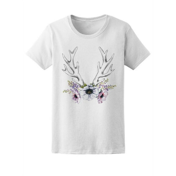 Beautiful Anemone Flowers T-Shirt Women -Image by Shutterstock, Female XX-Large