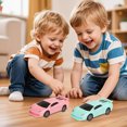 thumbnail image 5 of Children's Toy Pullback Collision Explosion Car Assembly Off-Road Sports Car Model 2-In-1 Mode Transforming To Flying Car 2 Car Shells And 1 Car Base Included, 5 of 7