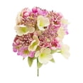 thumbnail image 2 of Artificial Flower Bouquet Faux Floral Arrangement Home Decor Living Room Tabletop Office Desk Shelf Decoration Realistic Plastic Silk Like Blooms Gift Centerpiece Accent, 2 of 6