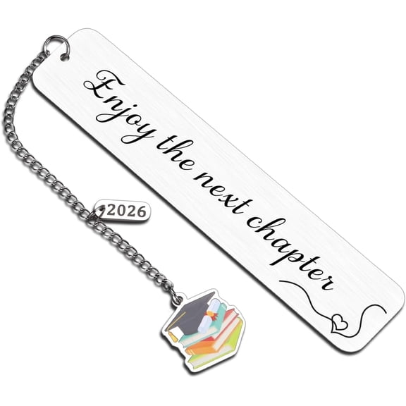 Class of 2026, Senior Gifts for Girls 2026, Seniors Night Gifts Boy, Graduation Bookmark for Women Men, Graduation Gifts for Him Her, Off to College High School Gift Stocking Stuffers for Students