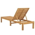 thumbnail image 2 of vidaXL 1/2x Solid Wood Teak Sun Lounger Patio Garden Lounge Bed Furniture, 2 of 13