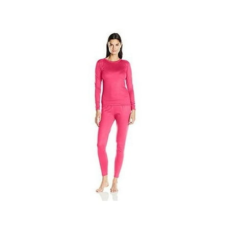 Fruit of the Loom Women's Fleece Lined Thermal Underwear Set