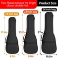 thumbnail image 2 of Funda para ukelele Mdvora, bolsa acolchada duradera, impermeable, de 21 pulgadas, 2 of 8