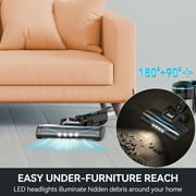 INSE Cordless Vacuum Cleaner for Home,Upgraded 38kPa/50Mins Stick Vacuum Lightweight with Self-Standing,N520