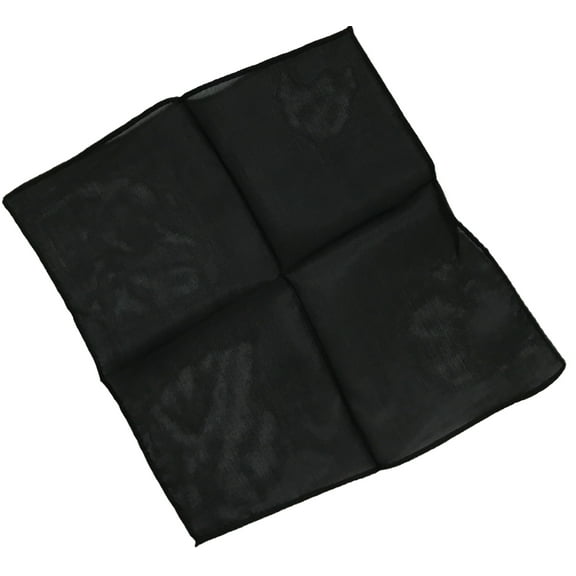 London Magic Works Magicians Silks With Tricks (black, 9)