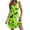 Yellow, variant on WFJCJPAF 2025 New Halloween Halloween Dresses for Short Women,Women's Summer Comfort Fashion Printing Pocket Sleeveless V-Neck Dress - Green L
