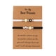 thumbnail image 1 of Y Luminoso Pulseras Pareja Pulseras Buen Corazón Ajustable En Forma De Pulseras Trenzadas Amante Pulseras, 1 of 4