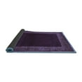 thumbnail image 2 of Ahgly Company Indoor Rectangle Abstract Blue Modern Area Rugs, 2' x 4', 2 of 4