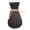 Black, variant on Retro Home Vase for Flower Arrangements and Decorative Display