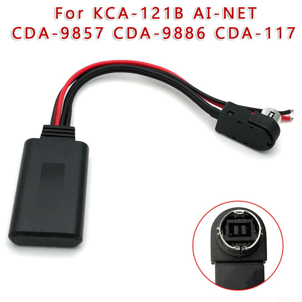 Ondoorzichtig ouder doel Bluetooth Aux Adapter Cable For Alpine KCA-121B AI-NET CDA-9857 CDA-9886  CDA-117 - Walmart.com