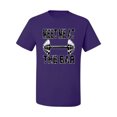 thumbnail image 2 of Wild Bobby, Meet Me at The Bar, Gym/Workout, Men Graphic Tee, Purple, 5X-Large, 2 of 4