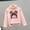 Pink, variant on SGFCWSX Girls Crew Neck Sweatshirt Oversized Print Pullover Top Kids Fleece Lined Casual Sweatshirts Pink Size 8 Years