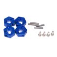 thumbnail image 2 of 4 Piezas De Aluminio 5,0 Tuea mm Hubs Pernos Y Tornillos Para HSP Coche Sunnimix Cubos hexagonales de rueda de coche RC, 2 of 6
