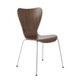 thumbnail image 1 of Eurostyle Chaise de Salle à Manger Empilable Tendy Pro en Noyer, 1 of 4