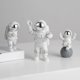 thumbnail image 2 of astronauti Figurine PVC de Acción Spaceman Modelo Escultura Linda Estatua Del Espacio Exterior para La Decoración para hogar pequeña sala de Oficina Plata 3pcs mayimx Estatuilla de la estatua del astronauta, 2 of 9
