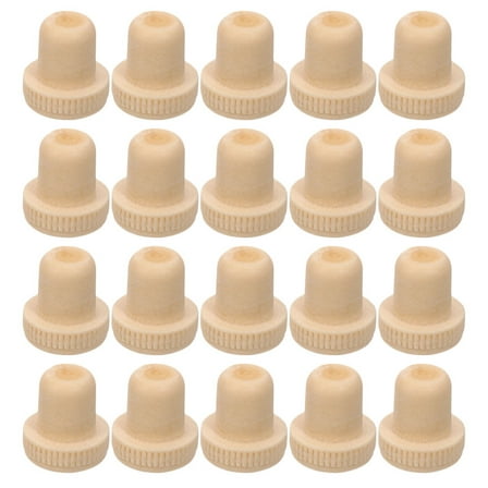 MOKKHNB 20Pcs Beverage Bottle Stopper Assorted Color Maintain Aroma for Home Use