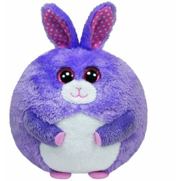 Ty Beanie Ballz Lilac The Bunny Plush 5