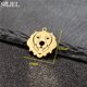 thumbnail image 1 of Dijes de acero inoxidable de animales de Origami, 5 piezas, se ajustan a la fabricación de joyas, gato pequeño, Tigre, abeja, caballo, colgantes, accesorios, suministros para manualidades Diy, 1 of 2