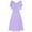 Purple, variant on Womens Off-Shoulder Dress Versatile Formal Wedding High Waist Party Prom Gown Cocktail Dress Beige XXXL