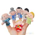 thumbnail image 6 of Yirtree 6 Pack Soft Plush Finger Puppets Set - Family Members Velvet Cute Toys for Children, Story Time, Shows, Playtime, Schools, 6 of 8