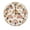 FFclock003, variant on ZXCXRQFa Chickens Wooden House Silent Non Ticking Wooden Clock 10 Inch, Round Wall Clock,Decorative for Living Room, Kitchen, Home,Bathroom, Bedroom, Office or School