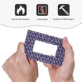 thumbnail image 4 of DouZhe 1-Gang Decorator/Rocker Wallplate, Blue Brick Wall Textured Decorative Wall Plates, 4 of 7