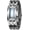 Binary -Silver, variant on Women's Men's Watches Fashion Novelty Lava Red Blue LED Digital Stainless Steel Black Bracelet Watches