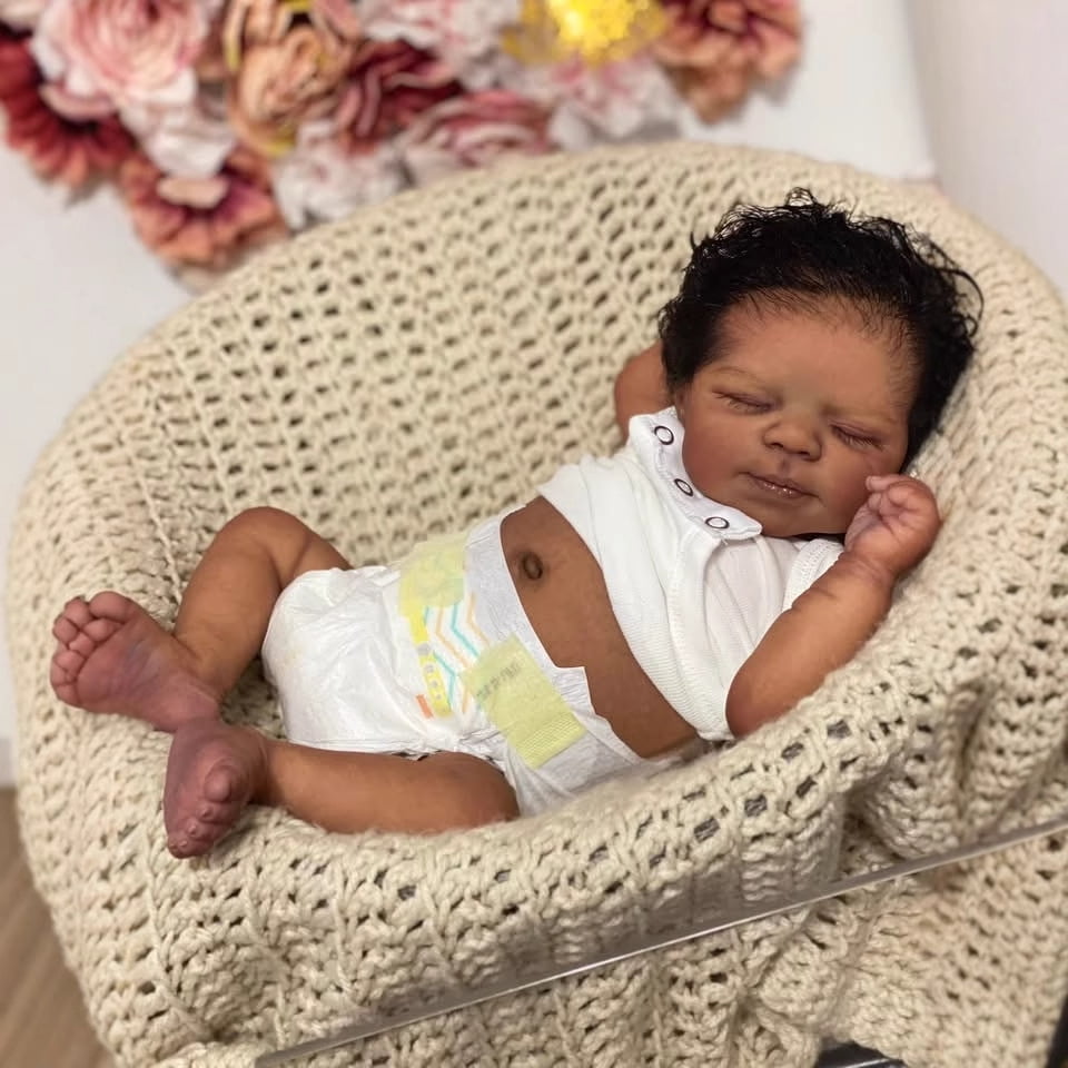 18inch Reborn Baby Dolls boy full body Silicone Realistic Toddler Girls Lifelike Babies That Look Real sleep Close eyes
