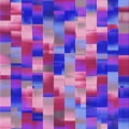 thumbnail image 1 of Ahgly Tapis d'Intérieur Lavable en Machine Carré Transitionnel Lilas Violet Riche, 5 Pieds Carré, 1 of 7