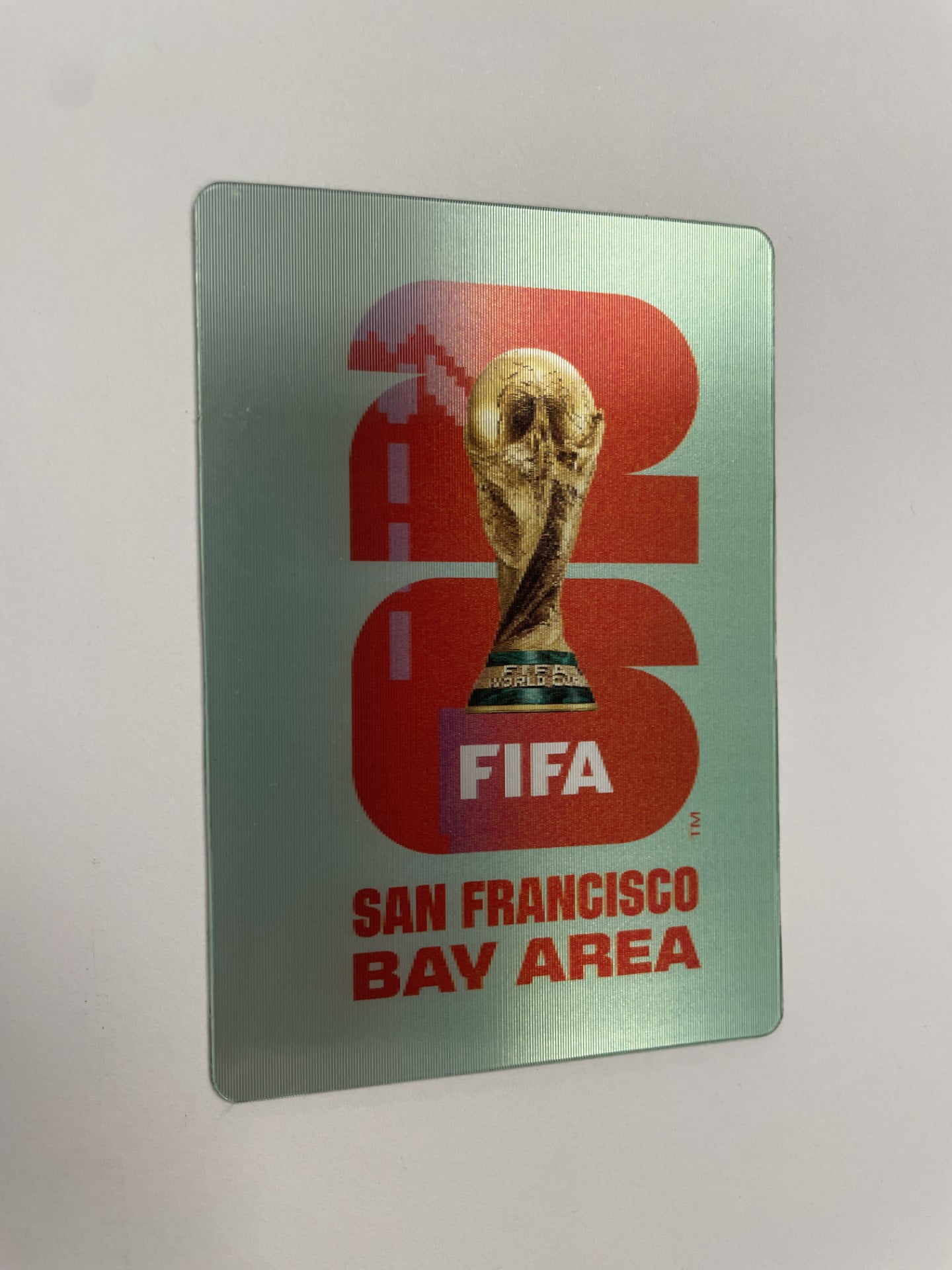 FIFA World Cup 2026 Host City Soccer Lenticular Magnet - San Francisco
