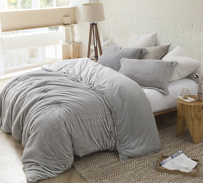 Coma Inducer Oversized Comforter, Gray Twin Bed Comforter