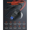 thumbnail image 3 of VEVOR Jump Starter, 3000A Peak, Car Battery Starter Power Pack, Portable Battery Booster with Air Compressor Jumper Cables LCD Display, 3 of 9