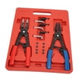 thumbnail image 3 of 2 piezas de husillo anillos de alicates anillos de alicates removedor retención kit de herramientas automotrices de alta resistencia servicio pesado, 3 of 8