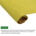 thumbnail image 3 of Artificial Grass Mat 19.7" x 19.7" Golden Yellow Realistic Fake Turf for Garden, Lawn Decoration Sand Table, 3 of 5