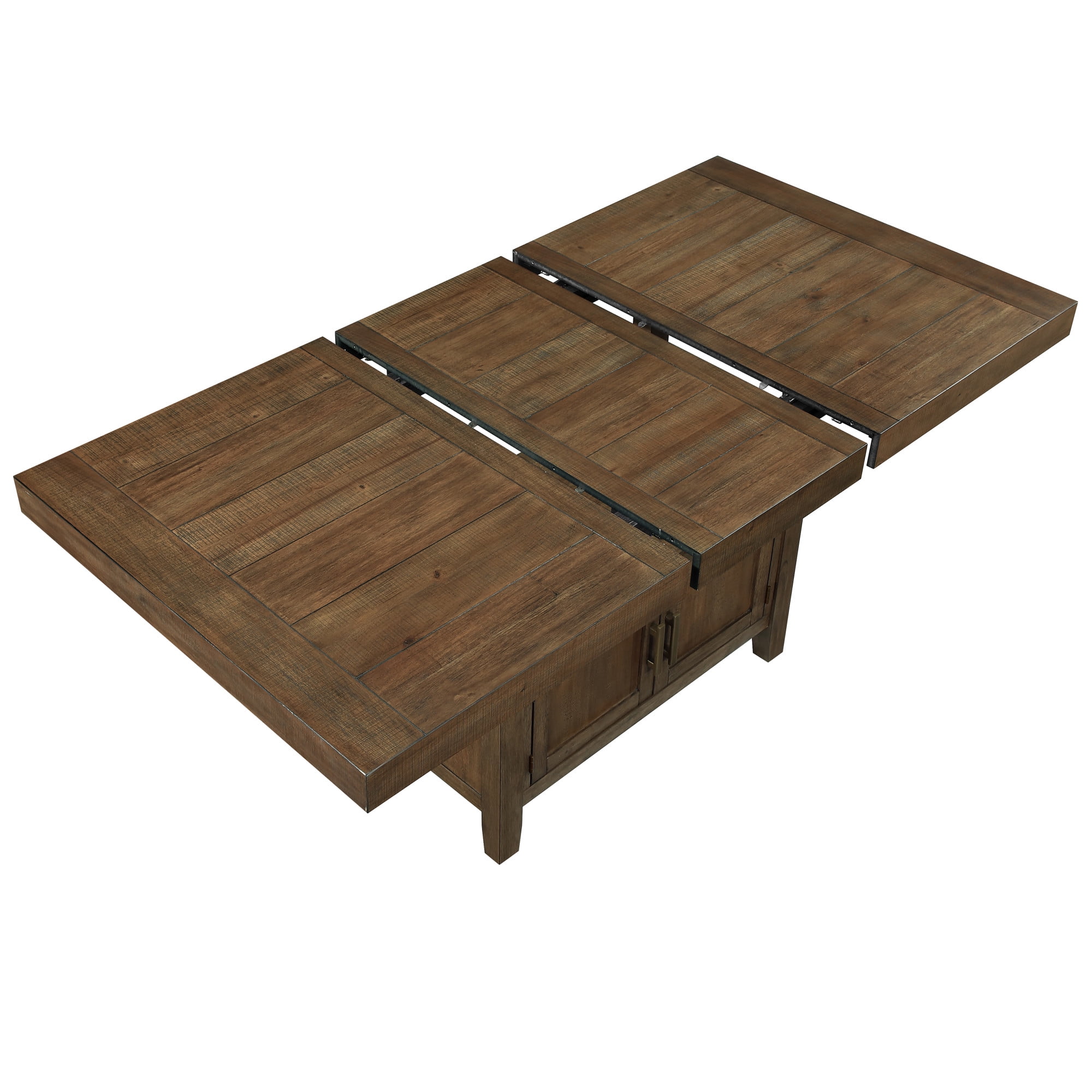 Steve Silver Garland Modern Counter Dining Table with 20-inch Leaf, Sand