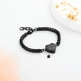 thumbnail image 6 of [Personalize Your Wings Were Ready But My Heart Was Not - Heart Urn Pendant Cremation Jewelry for Ashes Holder Locket Length Adjustable Memory Funeral Bracelet Memorial Jewelry, 6 of 6