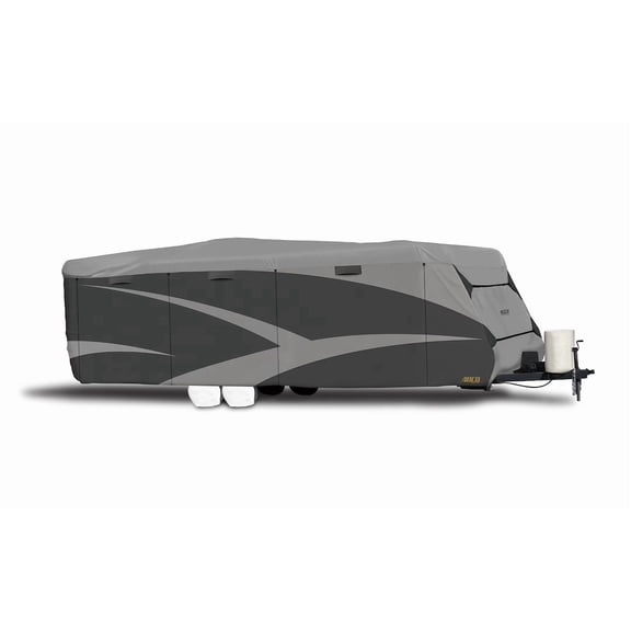 ADCO 52245 Designer Series SFS Aqua Shed Travel Trailer RV Cover - 28'7 Inch - 31'6 Inch, Gray