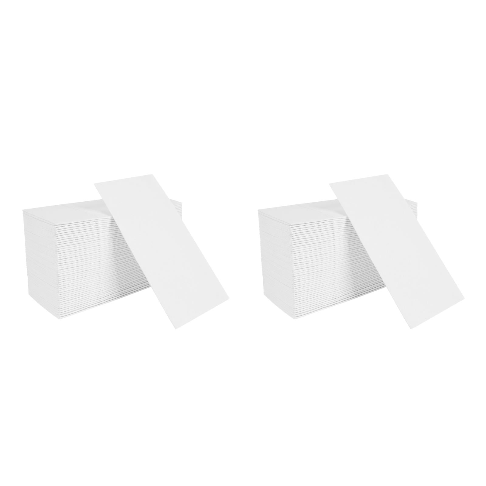 FRCOLOR Masteelf 100 pcs Disposable Napkins with Pocket for White Wedding Dinner Napkins Disposable Guest Towels for Silverware