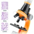 thumbnail image 2 of Upgraded Children's Microscope Toys Science Experiment Suit Toys Primary School Students Microscope Toys 1200 Times Microscope Teaching Material Set, 2 of 8