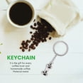 thumbnail image 3 of 5PCS Creative Barista Coffee Tamper Keychain Espresso Portafilter Moka Pitcher Keyring Portable Coffee Accessories Gift, 3 of 8