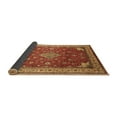 thumbnail image 2 of Ahgly Company Indoor Square Medallion Brown Traditional Area Rugs, 4' Square, 2 of 4