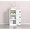 Full White, variant on MECOLOR Vertical Single Tier Small Locker with Padlock latche 2 or 3 Compartment Storage for Employee,Home,Office,School,Kids (Full White, P3V)