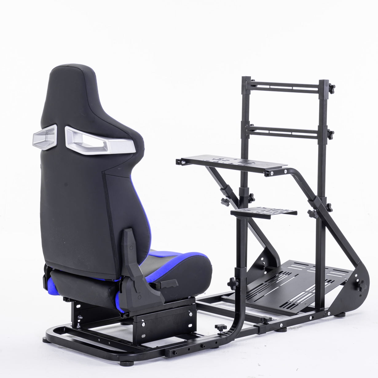 Enhanced and Stable Racing Wheel Cockpit Compatible with Fanatec Thrustmaster Logitech PXN Adjustable Driving Simulators for PS5 Xbox PC Gaming Setup
