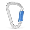 thumbnail image 1 of 25KN Locking Gate Carabiner Certified Auto Lock Carabiner Outdoor D-ring Buckle Climbing Rappelling Canyoning Hammock Locking Clip, 1 of 7
