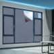 thumbnail image 5 of Decoración del hogar, decoración de habitaciones, película para ventanas con sombra, cubierta de seguridad para ventanas de vidrio, opaca, extraíble, oscurecedora, cubierta para ventanas oscuras, cort, 5 of 6