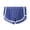 Blue, variant on Men's Mesh 3 Inch Retro Workout Shorts Lounge Running Gym Athletic Fitness Casual Booty Short Shorts White L