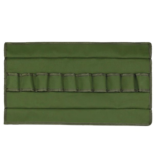 Bolsa Enrollable De Herramientas De Lona Impermeable Bolsa De Almacenamiento De Herramientas De Jardín Antiincrustante Bolsa De Almacenamiento Enrollable De Herramientas Con 10 Ranuras De Kit De Scienceny TO001865-00
