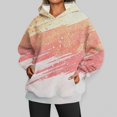 thumbnail image 4 of Gibobby Sudadera para mujer, Sudaderas de manga larga con capucha para mujer, suéteres de forro polar, sudaderas con bolsillos(Rojo,CH), 4 of 5