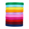 thumbnail image 1 of Rollo de cinta de organza Beadthoven, 10 rollos de 457,2 m, colores mezclados, 1 of 7